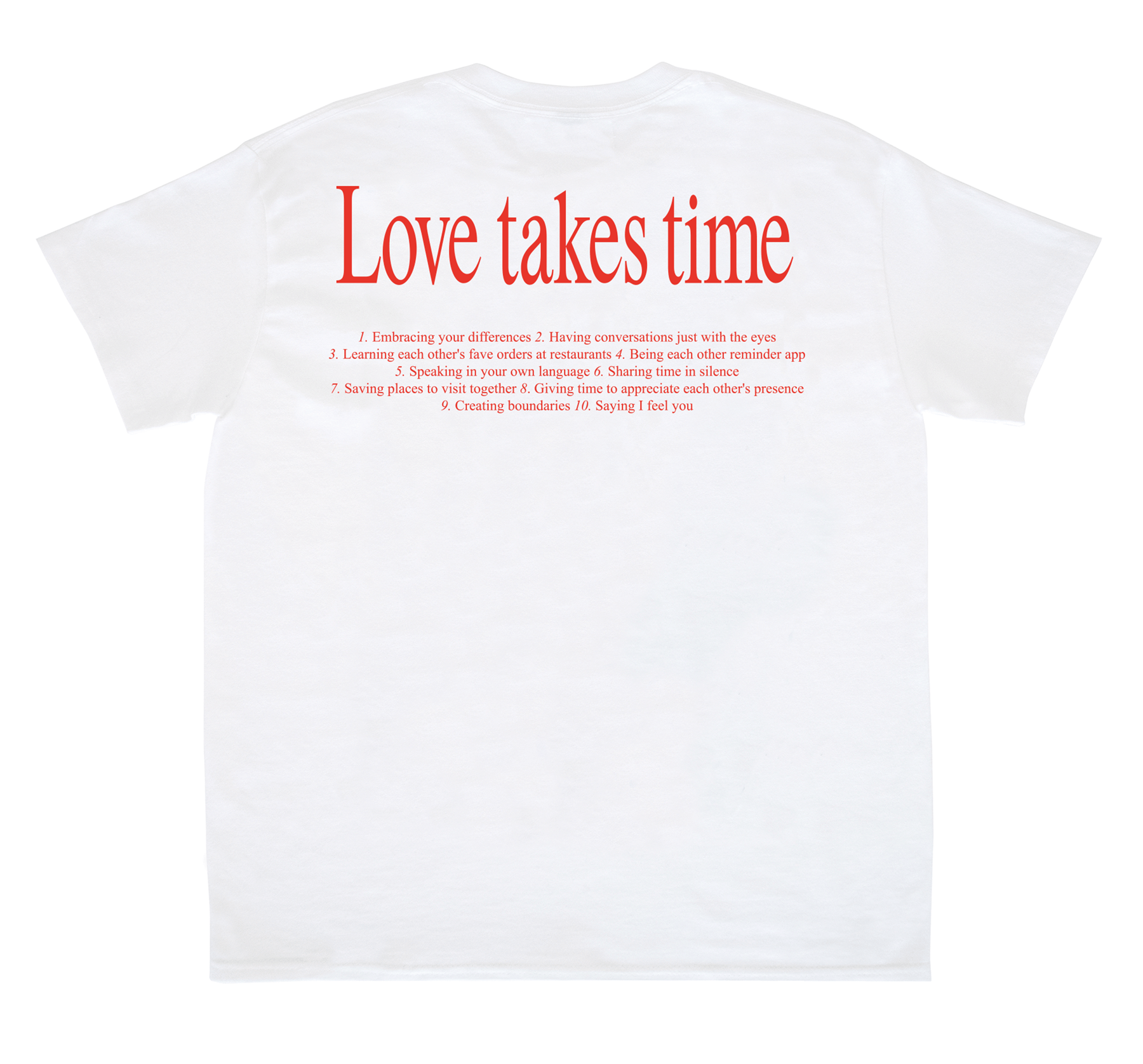 Love Takes Time Tee